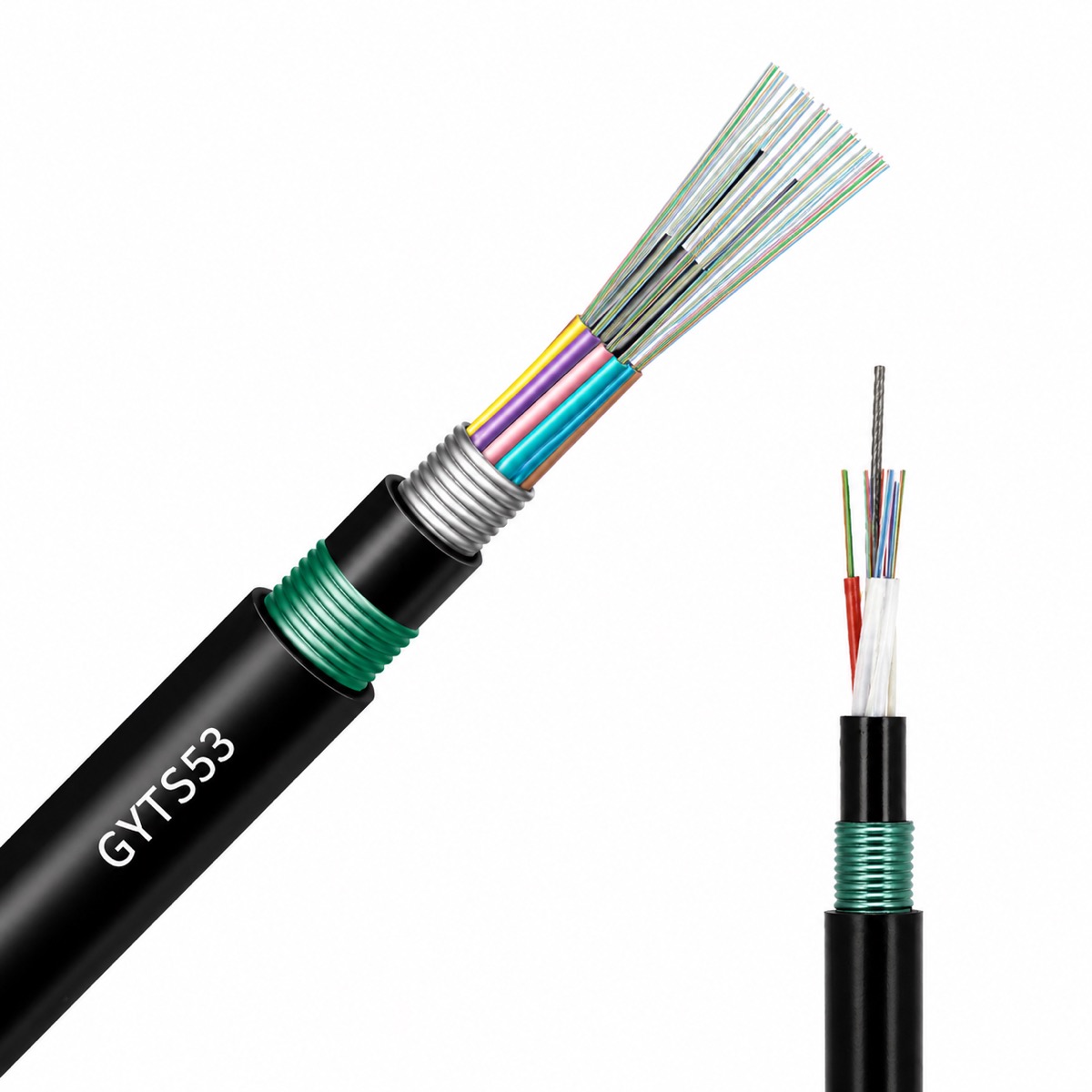 GYTS53 armored fiber optic cable